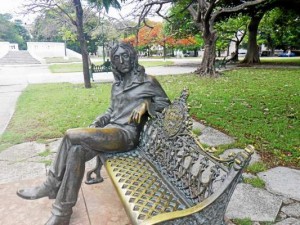 This life-size statue of John Lennon was dedicated in a Havana park by none other than Fidel Castro
